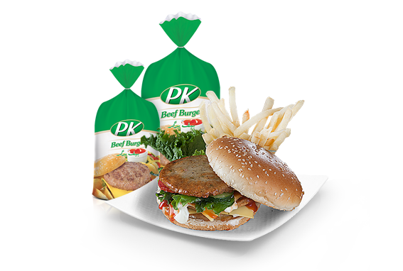 Pk Meat & Food beefBurger Product