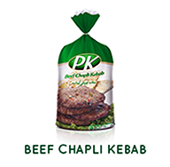 PK Meat Beef Chapli Kebab